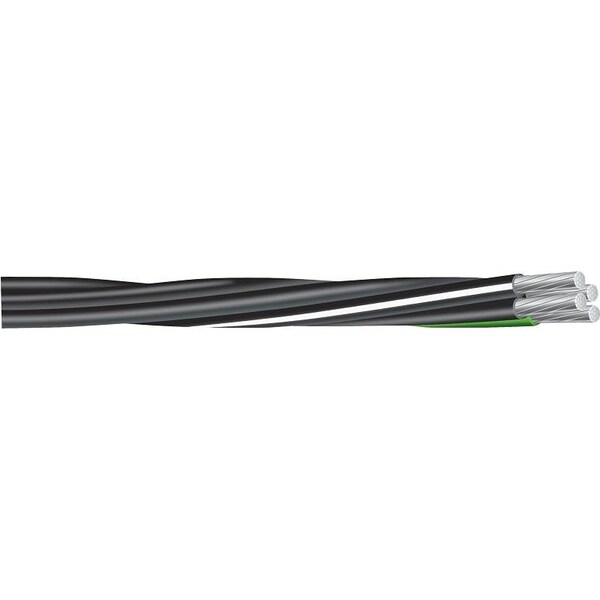 Southwire Compact Stranded 8000 Service Entrance Cable, 4 Conductor